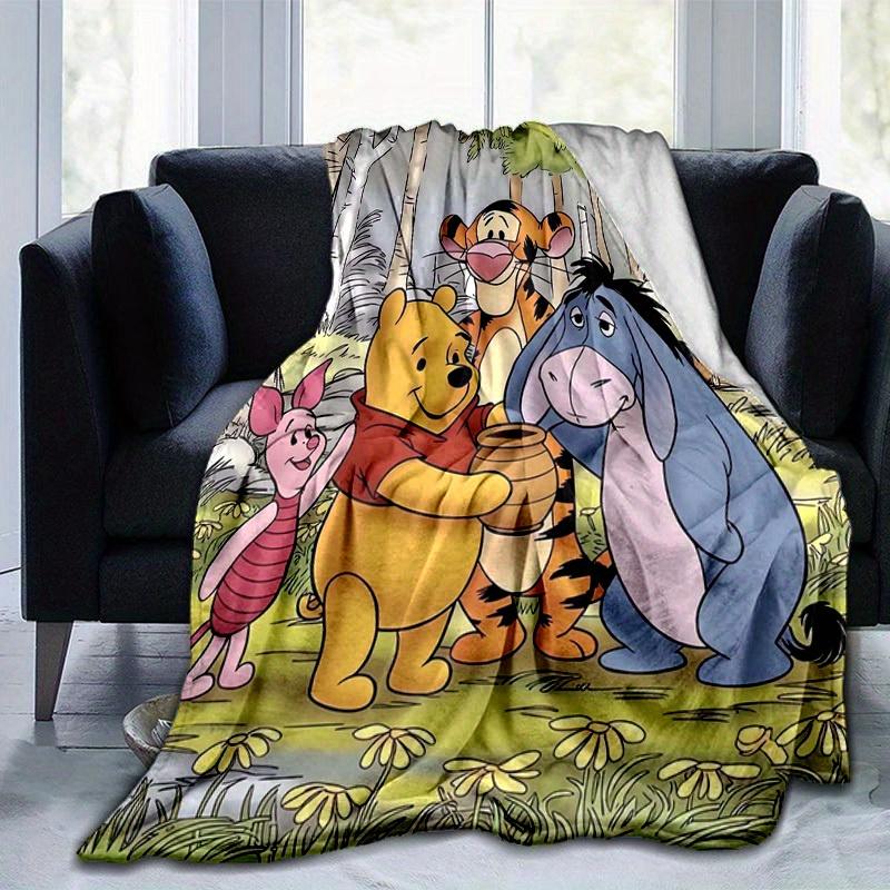 1pc. Cute Winnie The Pooh And Friends Cartoon Blanket, Soft Throw Blanket For Room Decor, Gift Idea For Friends and Family, Home Decoration,