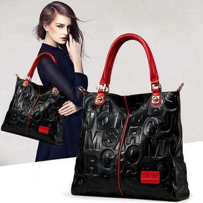 Women's Bag Genuine Leather Women's Bag Diagonal Shoulder Shoulder Bag Women's Large Capacity Tote Bag