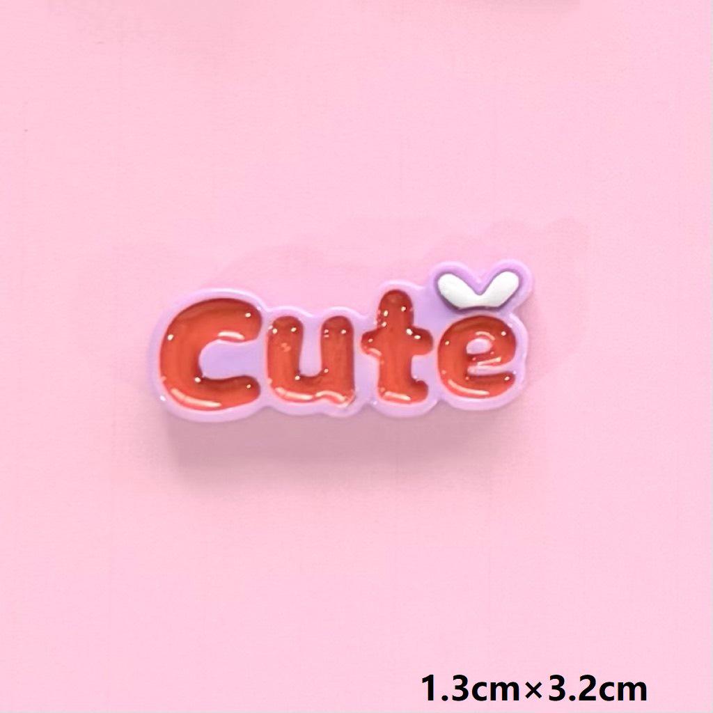 Flower Mini Mi DIY Resin Ornaments Set: Hair Clips, Shoe Buckles, Keyholes, Clog Buckles