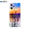 For OnePlus Nord CE 2 Lite 5G Case Cover for OnePlus Nord 2T Marble Transparent Soft Clear Silicone Phone Cases Funda Bumper