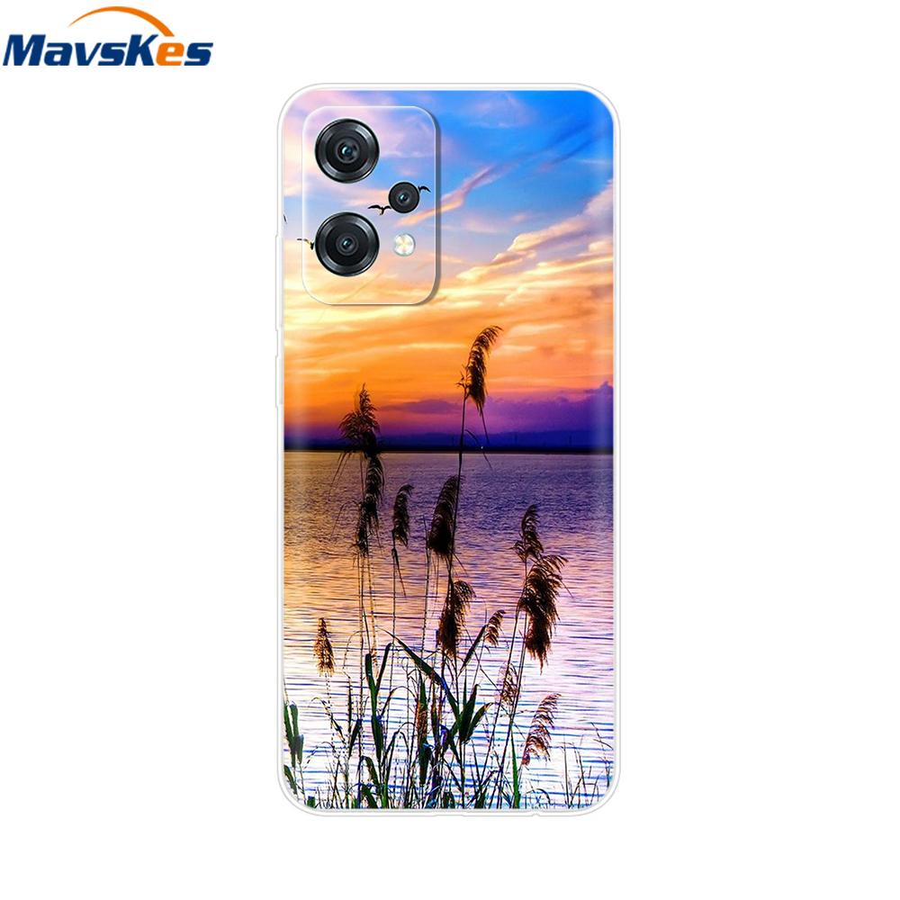 For OnePlus Nord CE 2 Lite 5G Case Cover for OnePlus Nord 2T Marble Transparent Soft Clear Silicone Phone Cases Funda Bumper