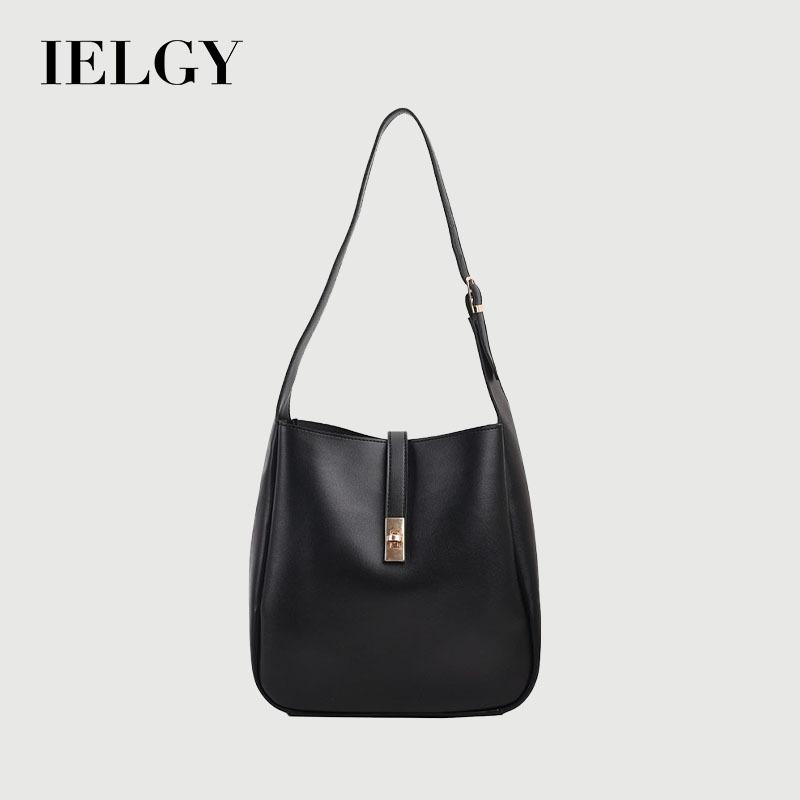 IELGY Female Large-Capacity Fashion Simple All-Match One-Shoulder Mes