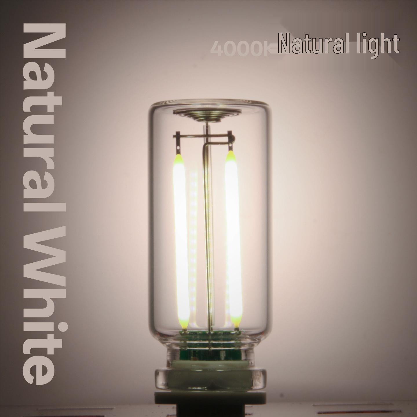 

USB Touch Glass Night Light - Adjustable Bedside Lamp for Sleeping