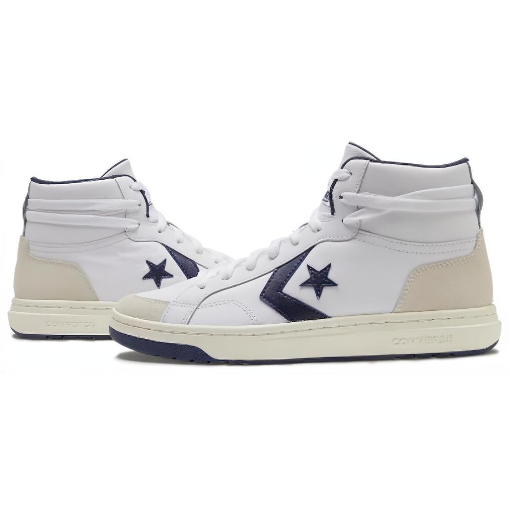 Converse Pro Blaze Classic Comfort Sports High Top Vintage Basketball Shoes Unisex White
