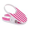 Clip On Cup Holder Spill Proof Cute Bright Striped Pattern Cruise Cup Holder Clip for Tables Pool Loungers Beach Chair