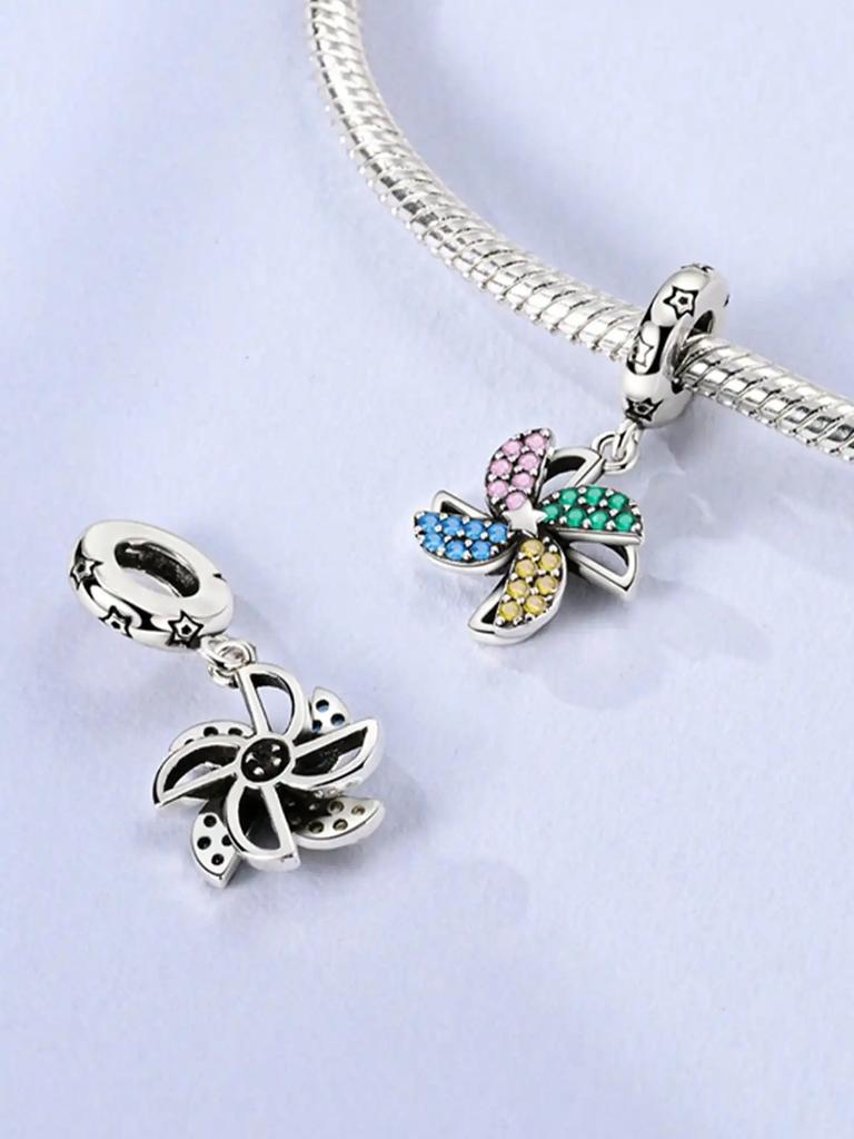 Charms Plata Copper Colors Hair Dryer Coca-Cola Hamburger Beads Pendant For Original Bracelet For Women Diy Jewelry Love Gift