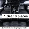 Car floor mats for Jaguar F-PACE 2016 2017 2018 2019 2020 Custom auto foot Pads 1358 N4