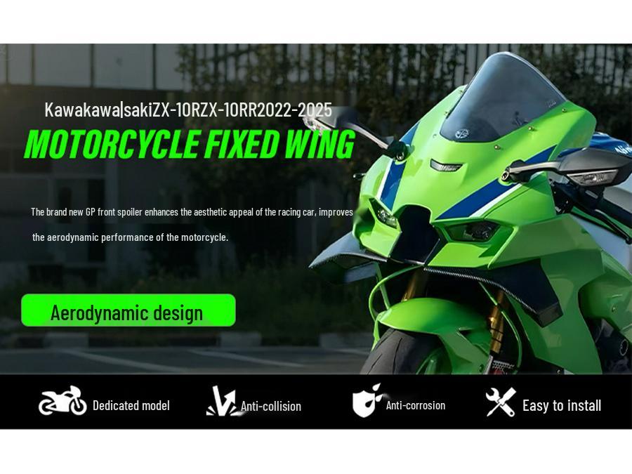 Kawasaki ZX-10R/RR 2022-2025 Rear Spoiler Upgrade