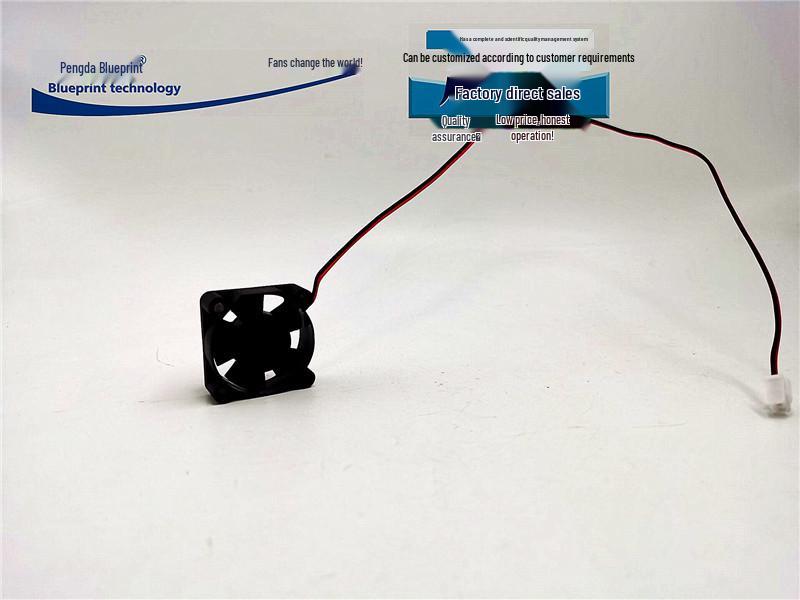 New Pengda Blueprint 3010 3CM Double Ball Bearing 5V High RPM Brushless Heat Sink 30x10MM