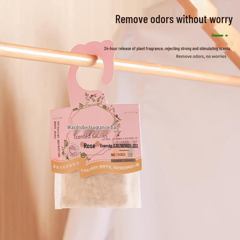 Lavender & Osmanthus Sachets - Deodorize Wardrobe & Closet (20-Pack for New Users)
