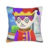 Hugh Morris Tomodachi Life Clown Square Pillow Case  Cushion Cover Awesome Zipper Decor Pillowcase for Home 18"