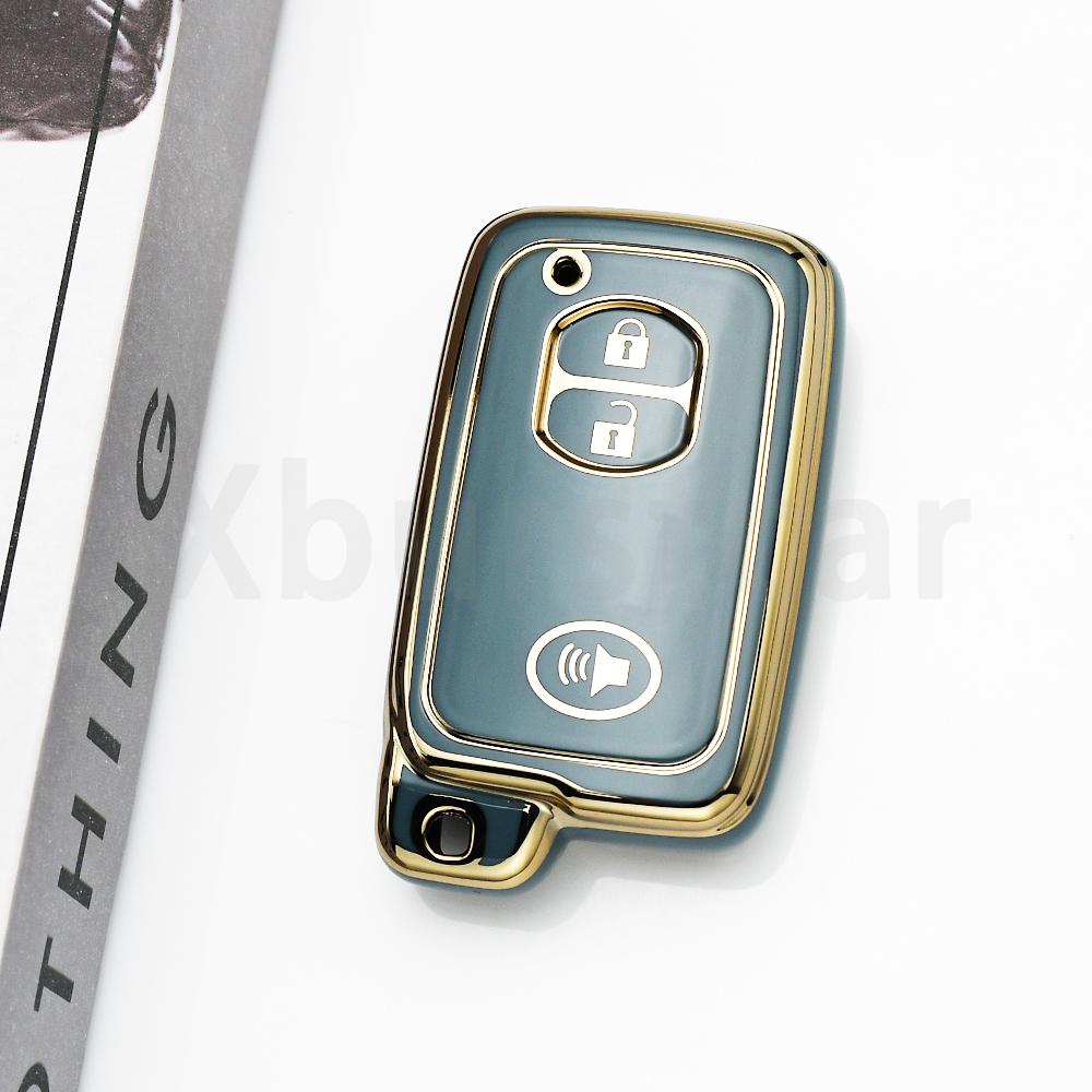 Fashion Tpu For Toyota Land Cruiser Auris Prius 30 Alpha Aqua Lexus Lc 200 Car Key Case 2/3/4 Buttons Remote Cover Shell Holder