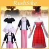 Miraculous Ladybug Cosplay Kostüm für Mädchen mit Satin- und Baumwollstoff für Anime-Convention