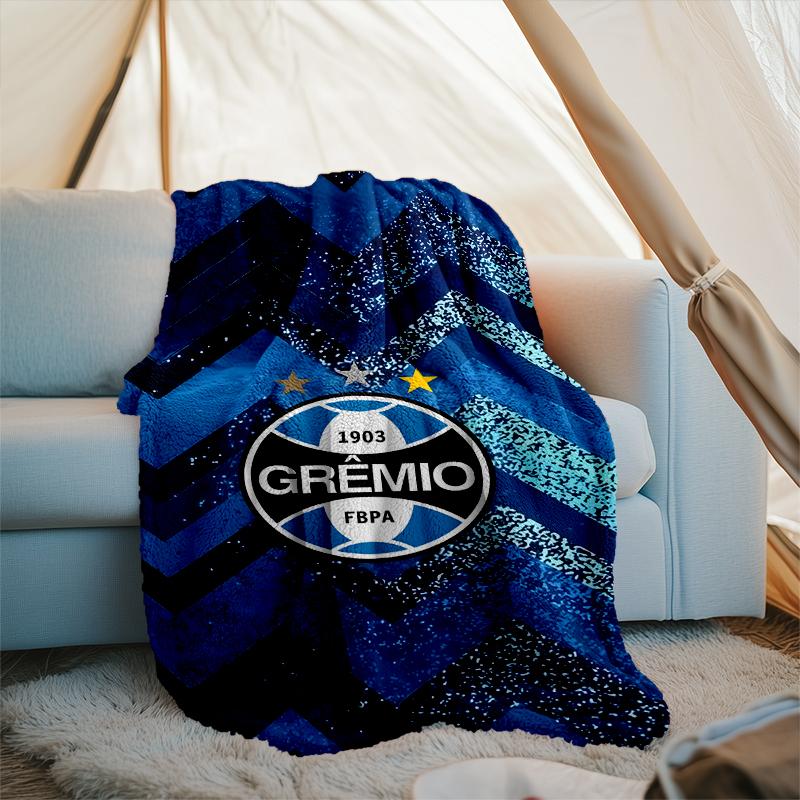 1PC Fc 1903 Emblem Printed Soft Flannel Blanket Throw for Adult Bedroom Living Room Sofa Camping Travel Fan gifts Christmas Gifts