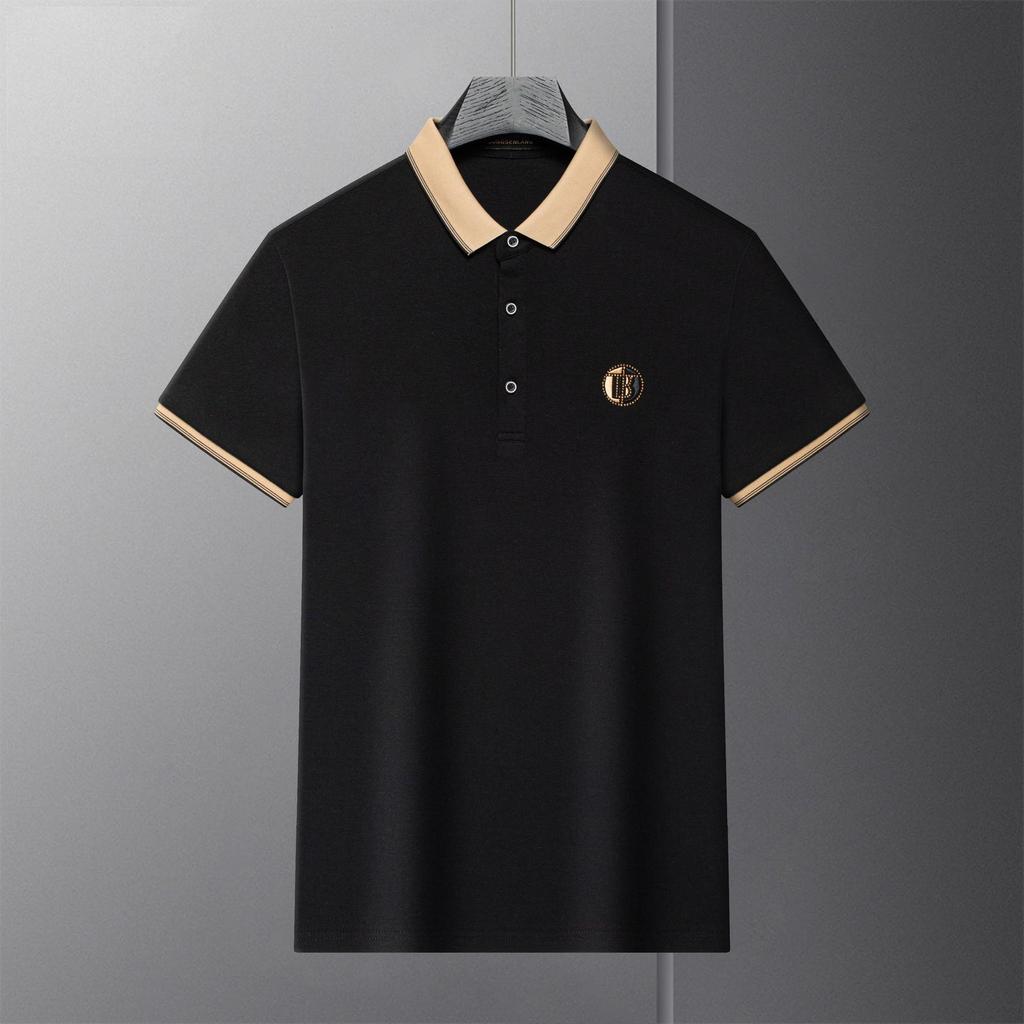 Neues Herren Sommer Stickerei Poloshirt - Kurzarm Revers Design, Jugendlicher Modetrend