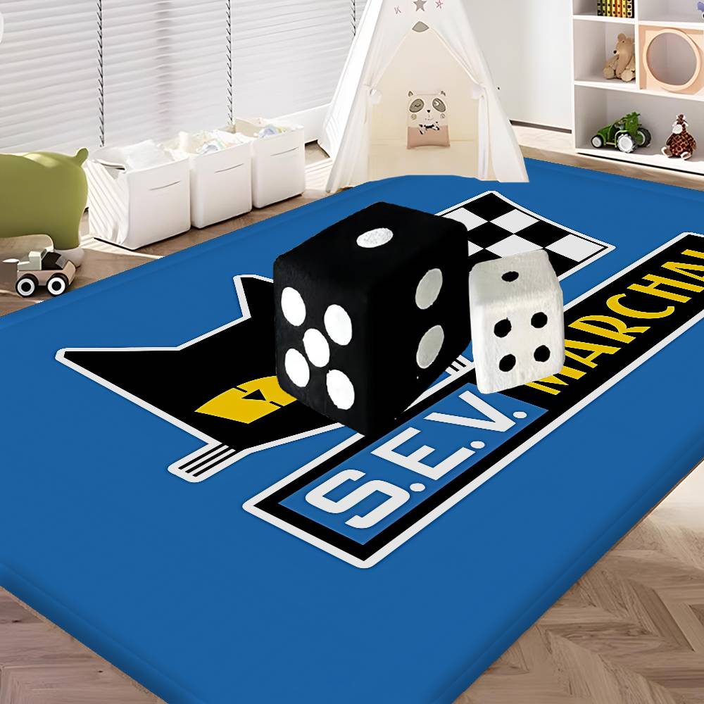 Sev Marchal Floor Mat Cheaper Anti-slip Modern Living Room Balcony Printed Bedside Mats