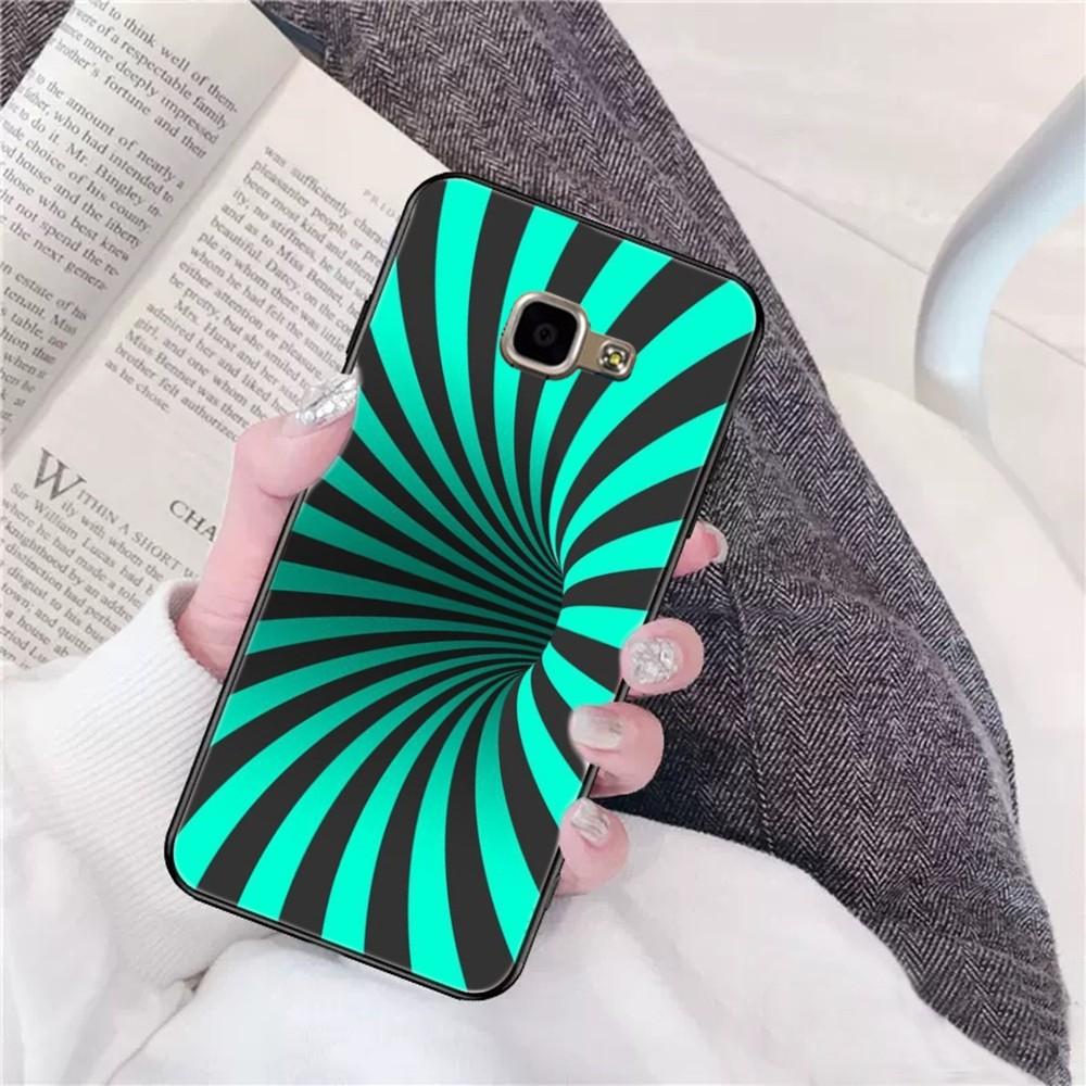 3D Vortex Illusion Phone Case For Samsung A 10 11 12 13 20 21 22 30 31 32 40 51 52 53 70 71 72 73 91 13 shell
