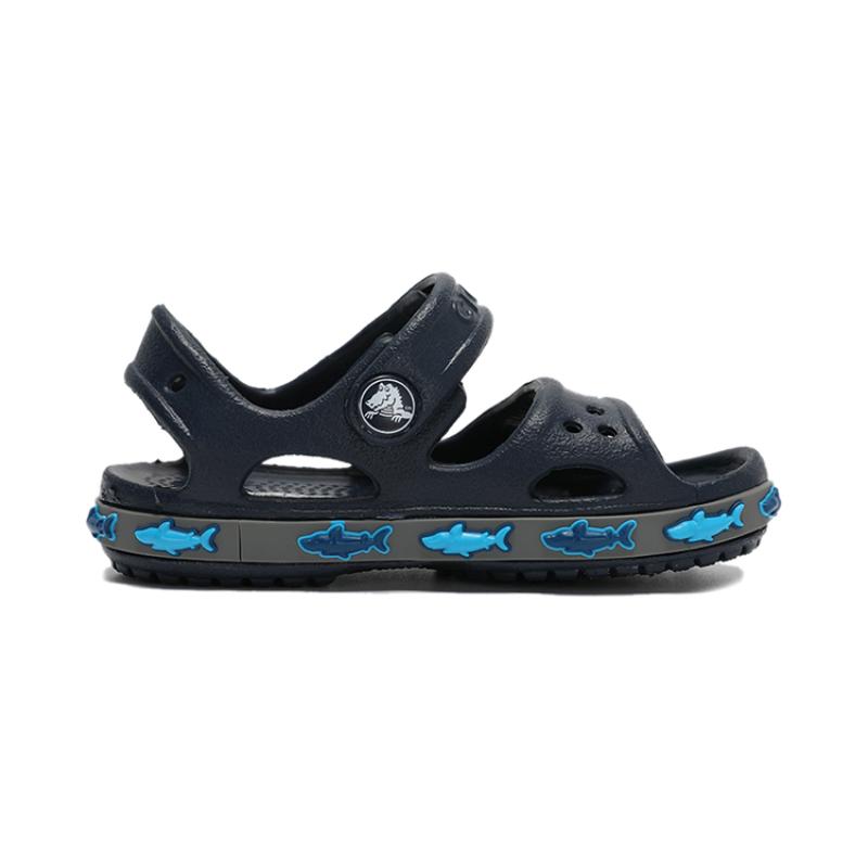 Crocs Fun Lab Comfortable and Versatile Children's Sandals Dark Blue Kids' Model