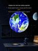 Rocket Astronaut Galaxy Starry Sky Projector: HD Focusing Atmosphere Light for Bedroom