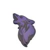 3D Metal Wolf Logo Car Front Grille Badge Side Fender Rear Trunk Emblem Sticker Decal  Car Exterior Decorative Accessories
