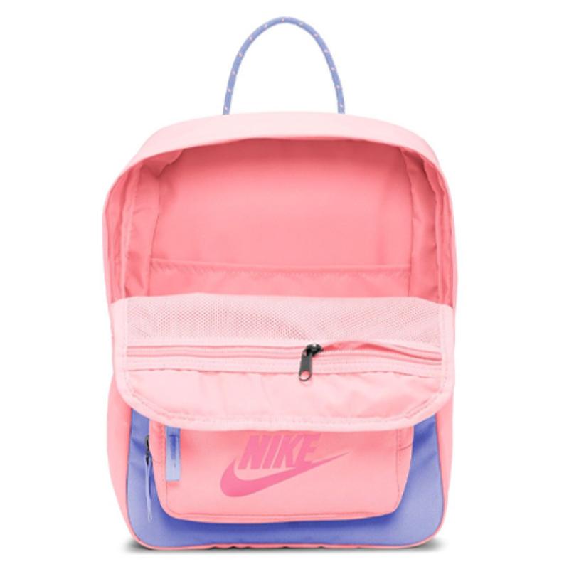 Nike Tanjun Fabric Portable Backpack Women's Pink Blue Multicolor Lightweight Casual BA5927-510