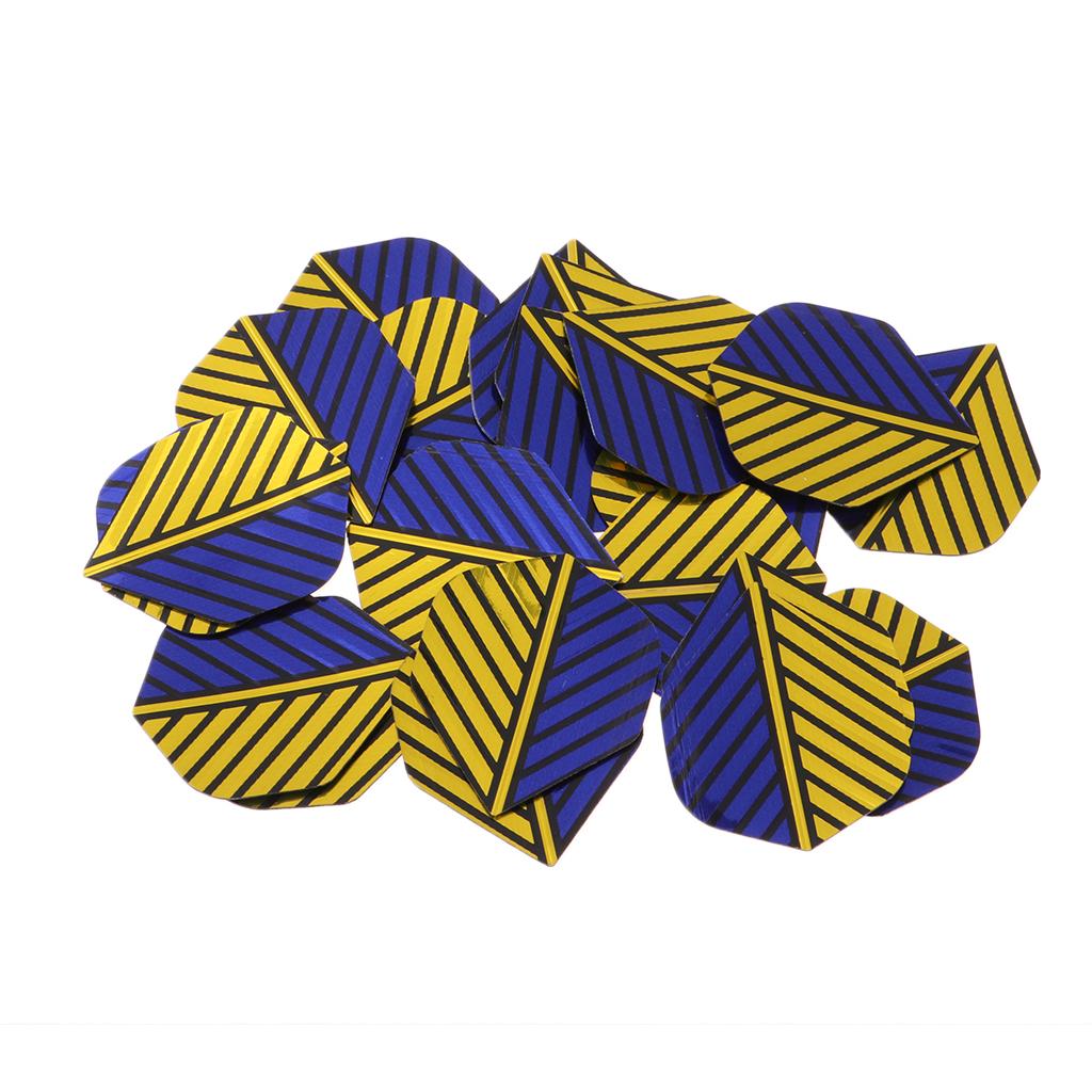 Bundle of 20 Standard Dart s Professional Durable PET Dart Tail Wing - Fits for Steel/Soft Tip Darts