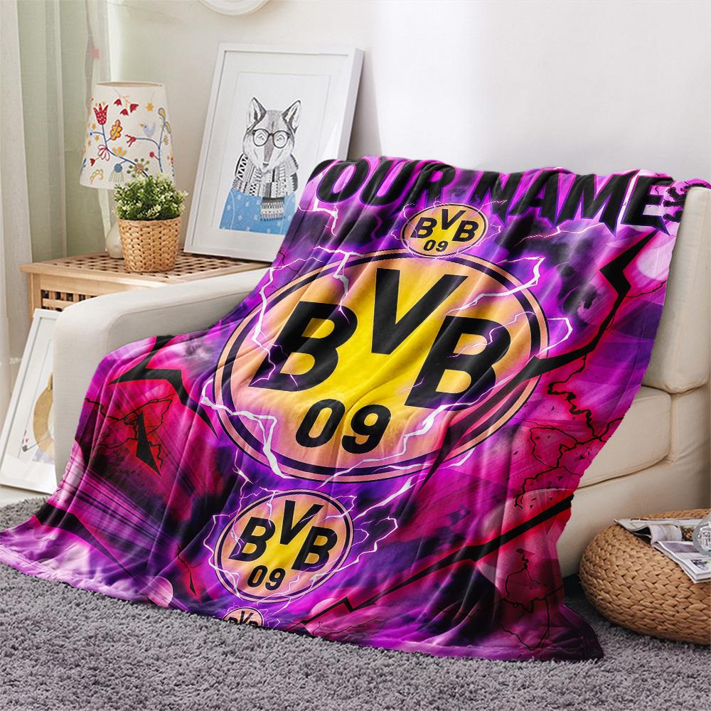 Custom Name BVB 09 Flannel Blanket, High Quality Comfortable for All Seasons, Home Decor, Warmth and Comfort