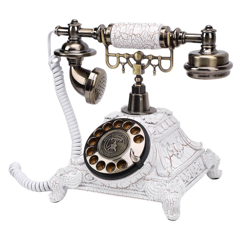 Guest Book Phone 32G Capacity Vintage Retro Telephone Customized Voice Message for Wedding Party