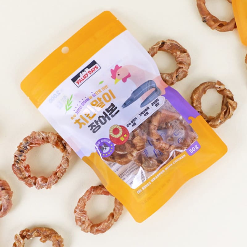 Famidays Chicken Roll Eel Bone (Ring) 50G