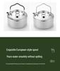 316 Stainless Steel Outdoor Camping Kettle for Tea Making