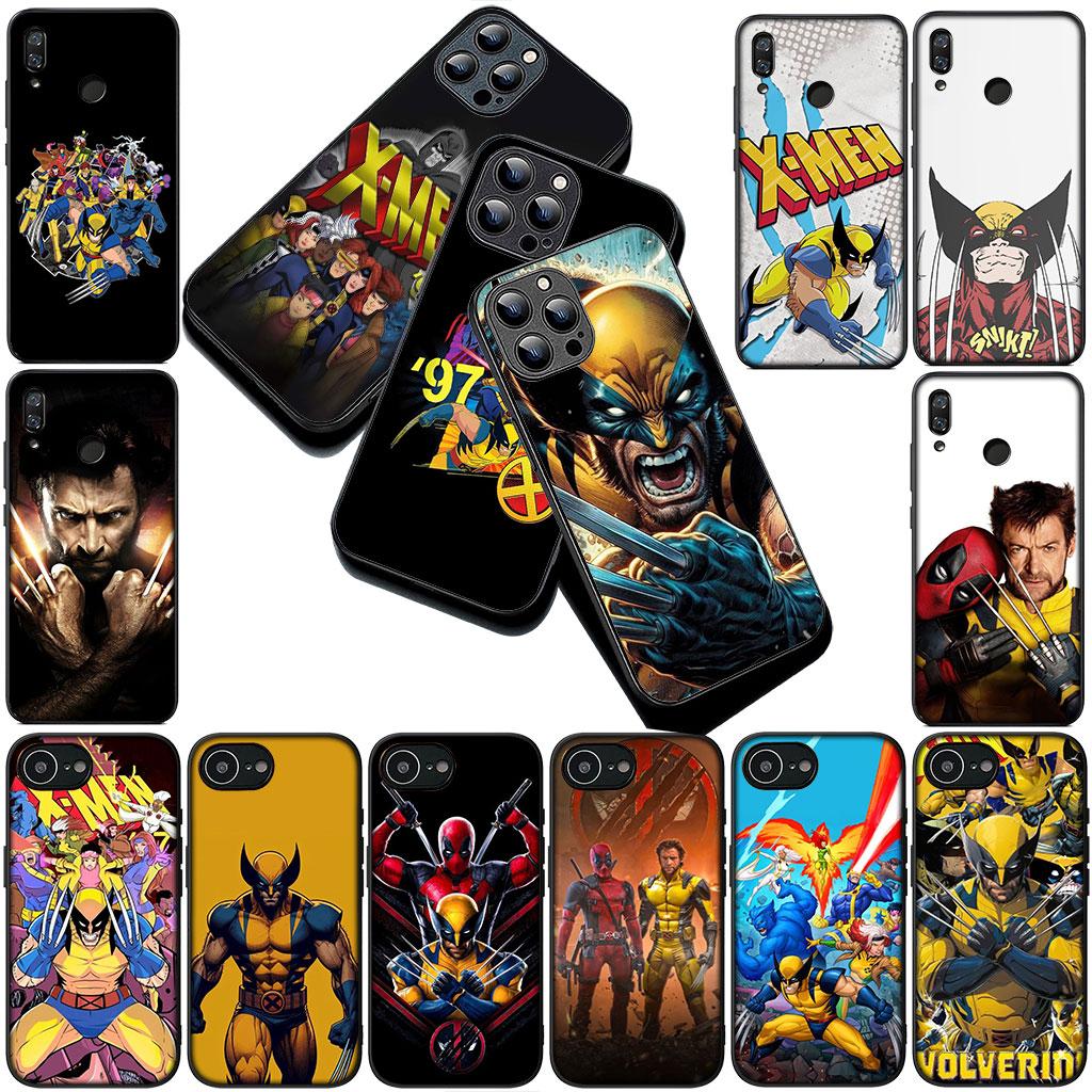 Phone Cover for OPPO A18 A16 A80 A40 A17 A15 A38 A78 A79 A54 A57 A58 A60 4G 5G Casing Soft Case X Men Marvel Wolverine Xmens