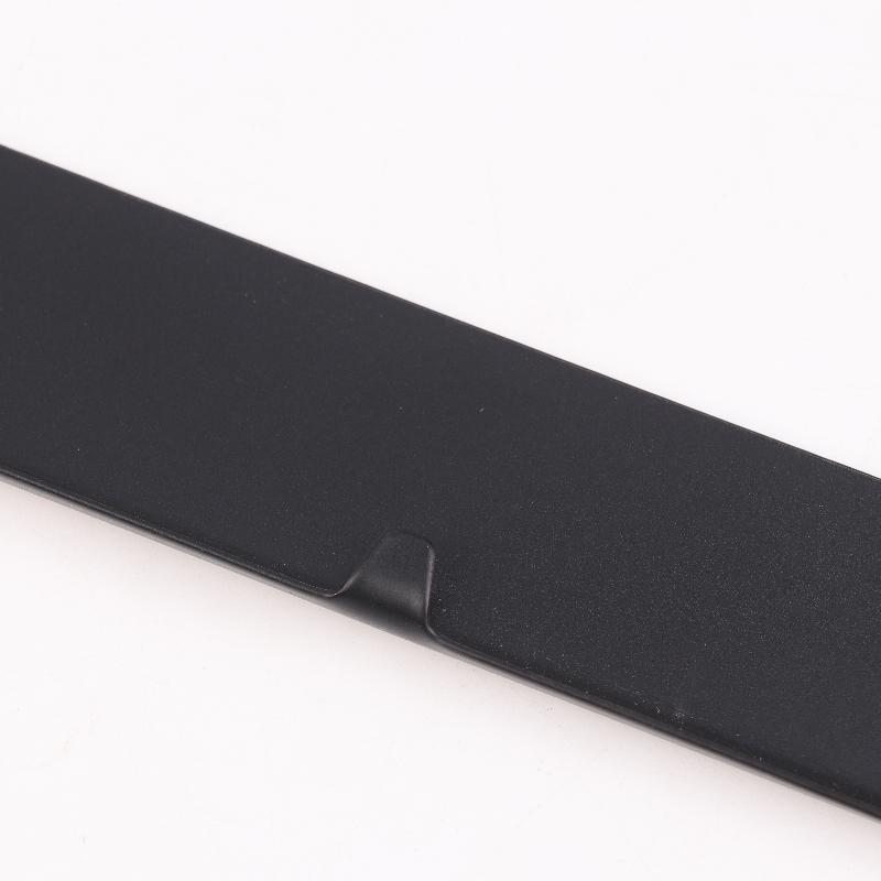 1 Set American Auto Accessory Universal Stainless Steel License Plate Frame Black Bracket Number Plate Tag Cover For Front Rear