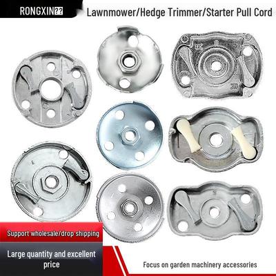 40-50% Lawn Mower Starter Pull Cord & 139 GX35 Grass Trimmer Starter Accessories, Aluminum Iron Disk