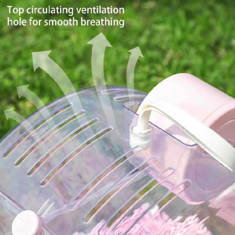 Small Animal Hamster Guinea Pigs Carriers with Water Dispenser for Travel