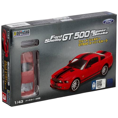 Doyusha 1/43 Scale Excellent Plastic Model Car Series No. 3 Ford Shelby GT500 Super Snake Pre-painted Plastic Model