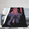Tamamo Cross Uma Musume Anime Decke Fleece Bedruckt Multifunktionale Super Warme Überwurfdecke für Bettwäsche Outdoor Tagesdecken