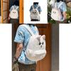Jujutsu Kaisen Fushiguro Megumi Plüsch Rucksack Gemütliche Weiße Umhängetasche Einzigartiges Design