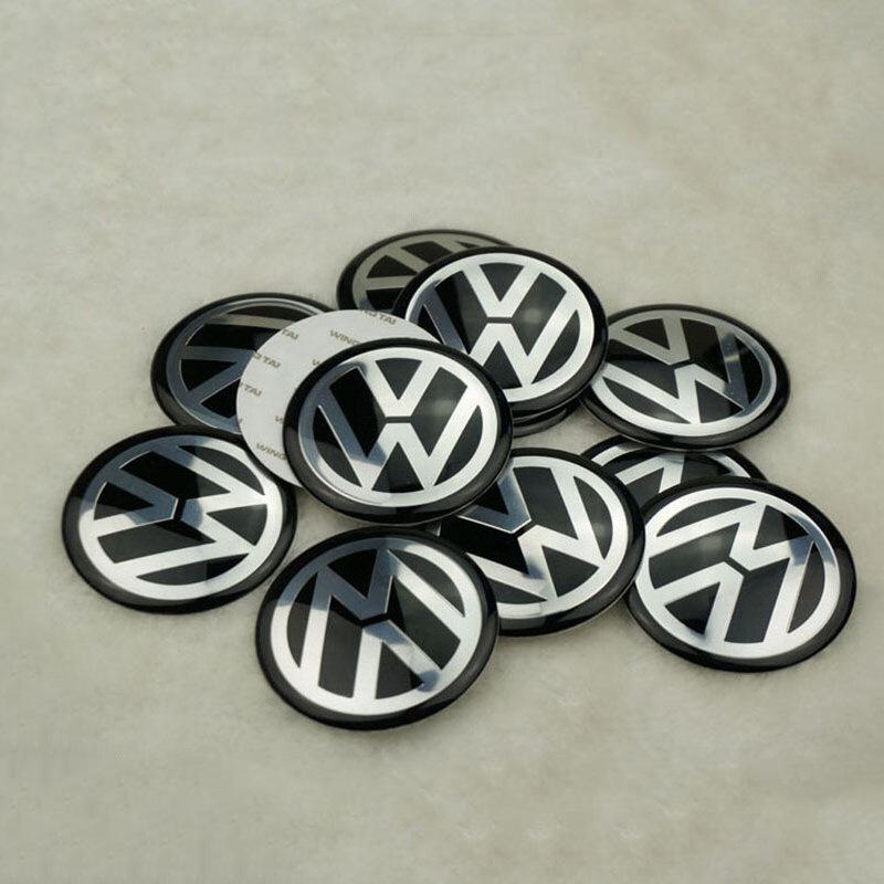 ZDFVU1 Universal 65mm Wheel Hubcap Center Cover for VW Volkswagen Steering Wheel Hub Cap Emblem Badge Sticker
