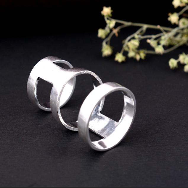 Sterling Silver Therapy Ring – Adjustable Arthritis Splint for Thumb & Finger Joint Pain