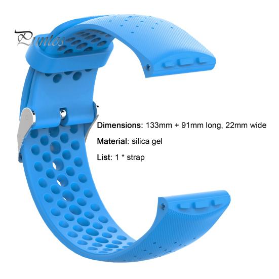 Watch Strap Band Soft Silicone Smartwatch Wristband Replacement Accessories for Polar Vantage M