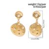 Ohrstecker mit übertriebenem Sternmotiv, für Sommer, Strand, Ozean, personalisierbar, trendig, Urlaub, Kunstperle, Seestern, Metallohrring für Frauen und Mädchen