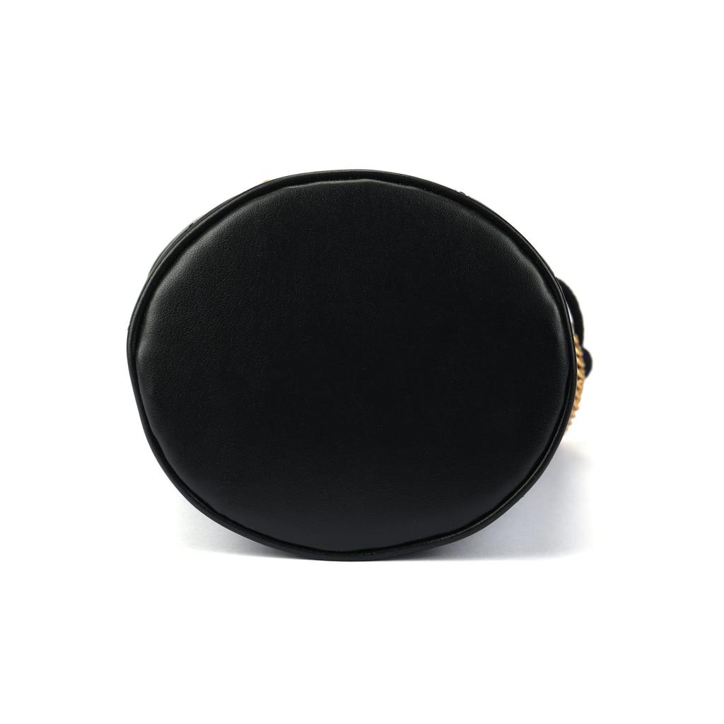 GUCCI GG Marmont Quilted Leather Bucket Bags Chain Crossbody Bag, Shoulder Bag Mini Women's Black 575163-DTDRT-1000