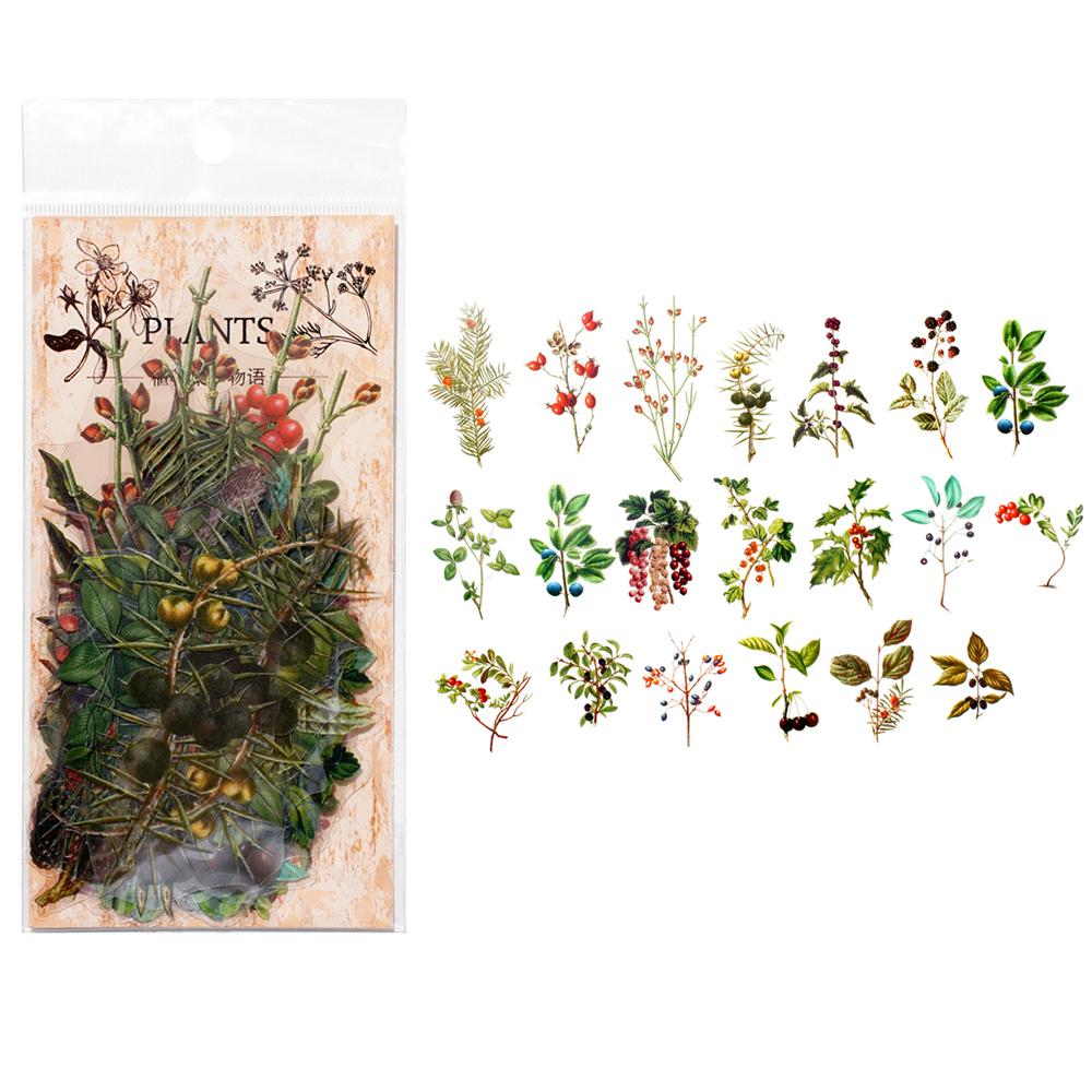 40pcs Colorful Butterfly Wings Stickers Epoxy Resin Fillings Plant Sticker for DIY Silicone Mold Filler Nail Art Crafts Decor