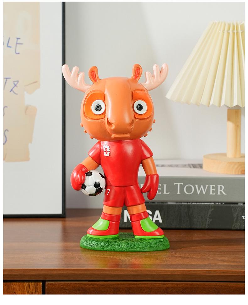2026 North America World Cup Mascot Plush Toy - Football Fan Ornament