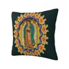 Unsere Liebe Frau von Guadalupe Jungfrau Maria Kissenbezug Druck Polyester Kissenbezug Dekoration Kissenbezug Zuhause Quadrat