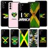 Jamaika Nationalflagge Handyhülle Für Samsung Galaxy S25 Edge S24 S23 S22 S20 Ultra S21 FE 5G S10 Plus Weiche TPU Hülle