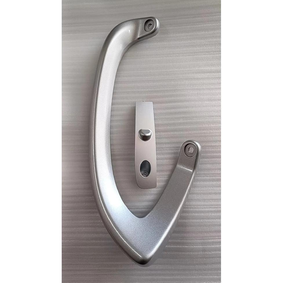 Suitable for 150cc Scooter Aluminum Rear Grab Handle Assembly Rear Armrest left