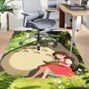 1 Stück Totoro Freunde Teppich für Spielzimmer Schlafzimmer Wohnzimmer Sofa Heimdeko, Kinder Spielbereich Teppich Rutschfeste Fußmatte Y72911