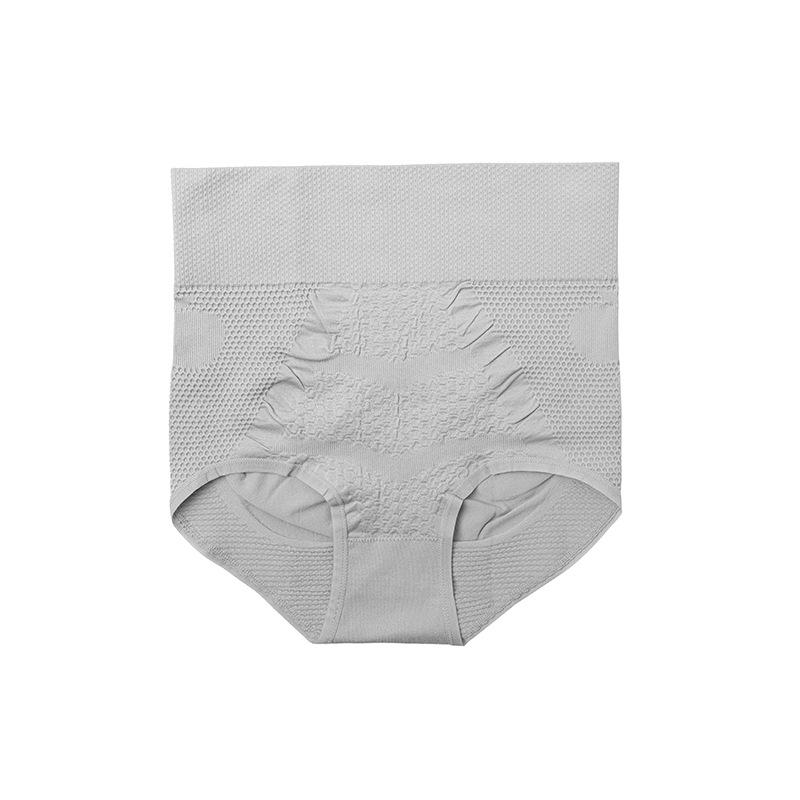 Female Spring and Autumn Beehive Protection Palace Shrink Waist Thin Body Strong Lift Hip Abdominal High Waist Triangle Briefs