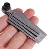 Taper Gage High Precision Stainless Steel Wedge Feeler Hole Taper Gauge Ruler Measuring Tool Portable Inspection Tool
